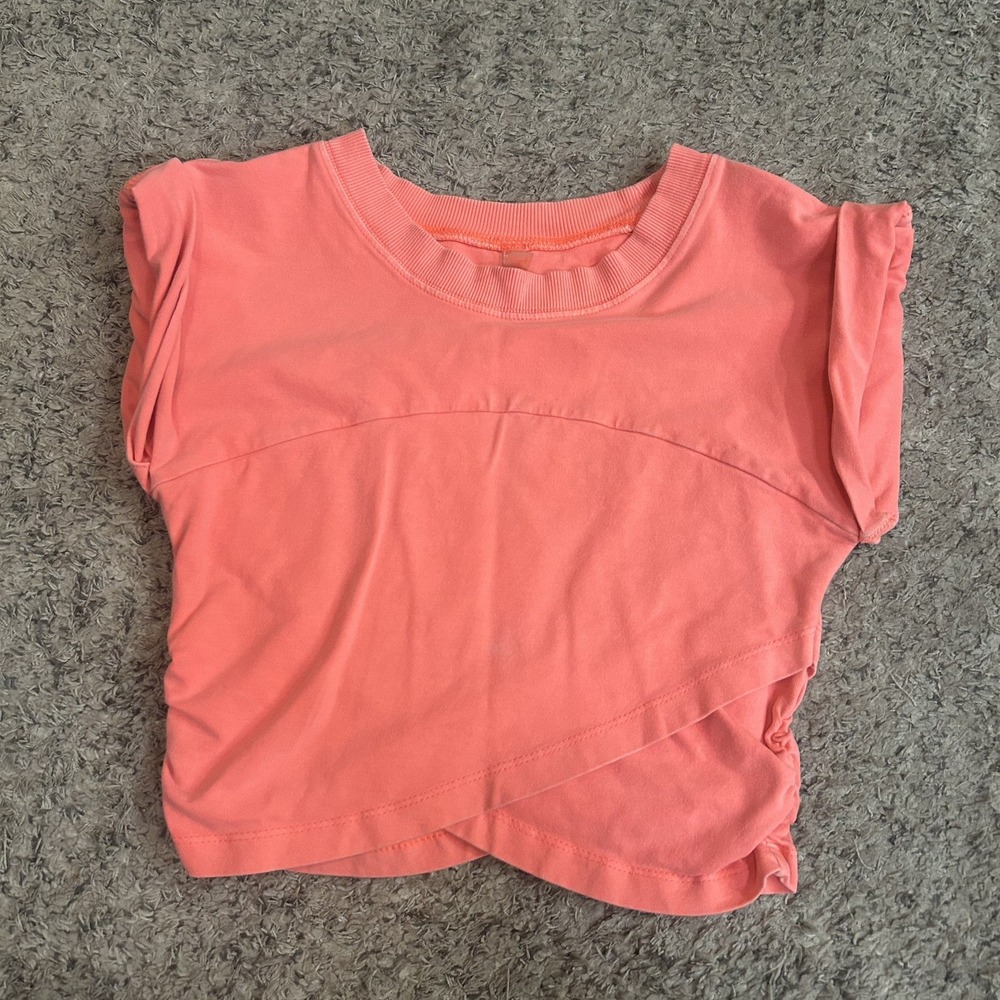 FP Movement women's XS pink Hot Shot crossover top